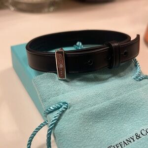 NEW in box Tiffany & Co. Leather Makers Bracelet - LG